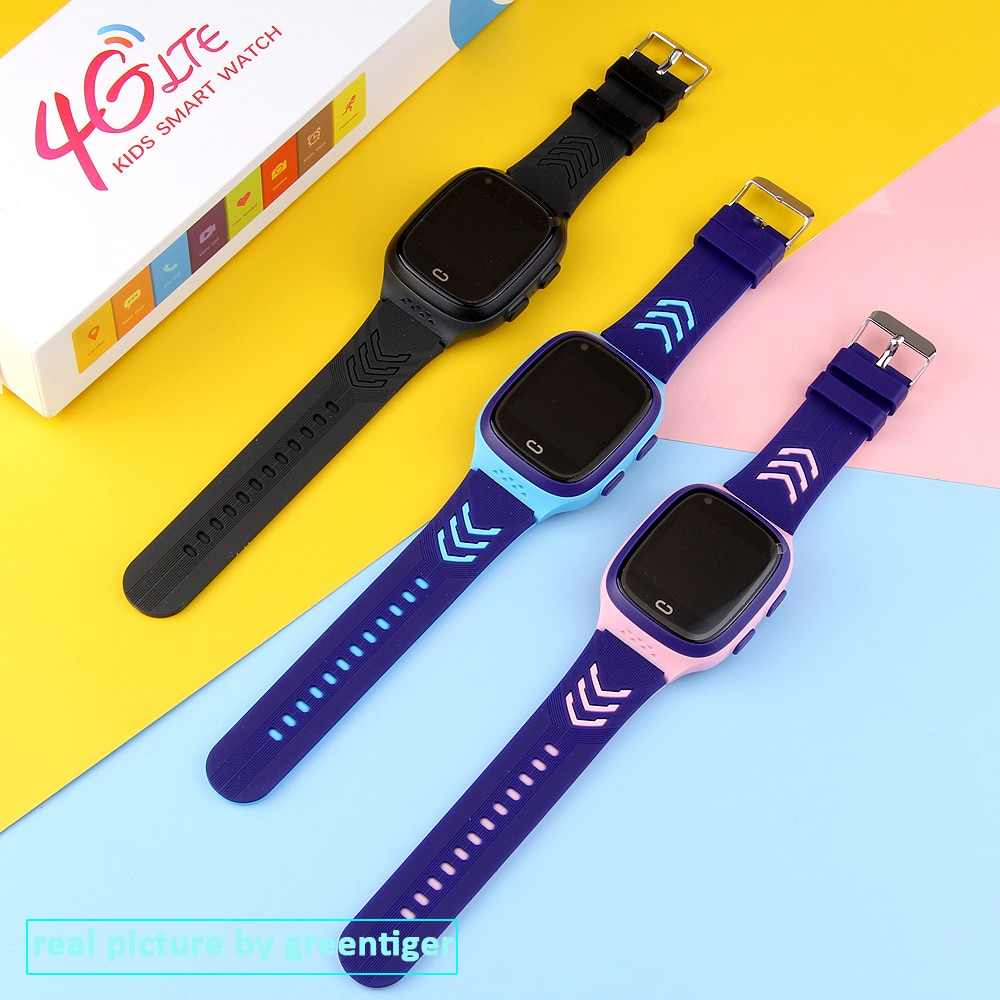 Reloj inteligente 4G para niña rosa con videollamada DIKID. Smartwatch de  silicona con WIFI, GPS, rastreador y teléfono. - mazy
